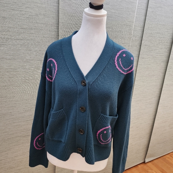 Rails Reece Forest Smiles cardigan - Picture 7 of 9